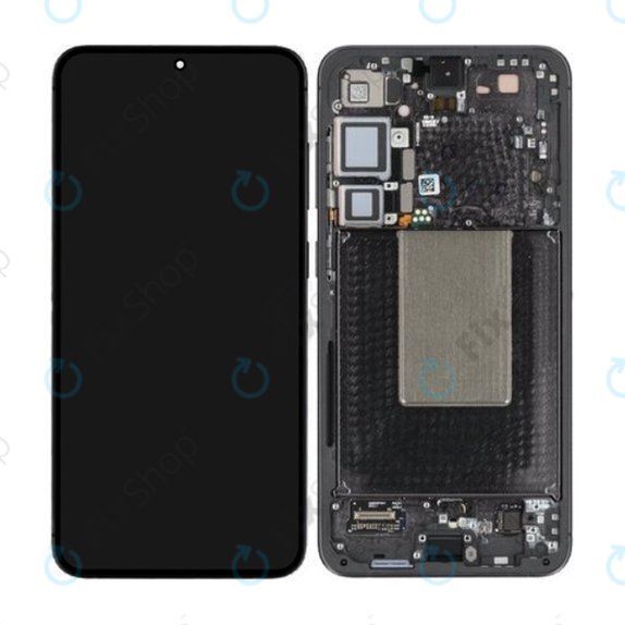 Συγκρότημα οθόνης για Samsung S24 Plus, S926B, Onyx Black, Service Pack