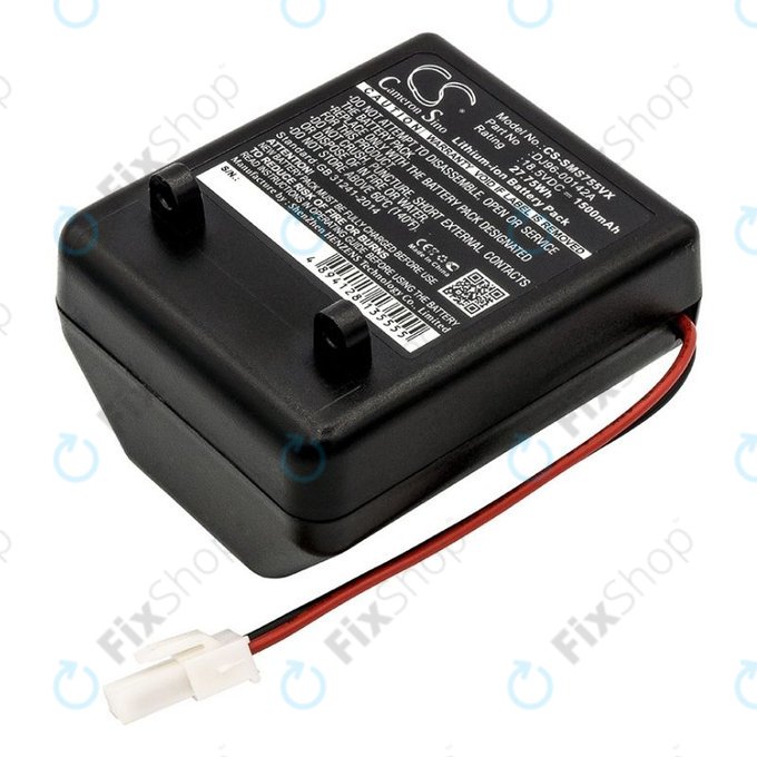 Μπαταρία για Samsung SS7550, SS7555, SSR200, DJ96-00142A, 18.5V, 1500mAh, HQ