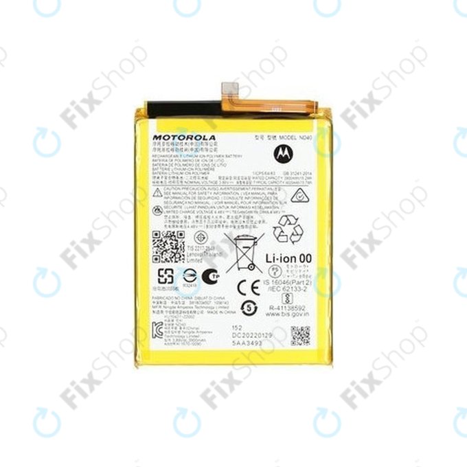 Μπαταρία για Motorola Edge 30 XT2203, ND40, SB18D34507, 4020mAh, Service Pack