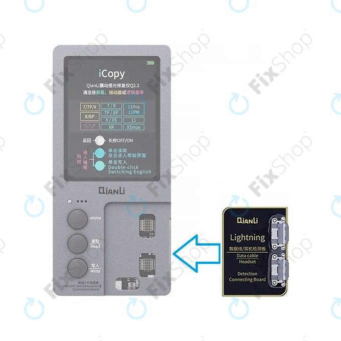 Πλακέτα Ανίχνευσης Δεδομένων & Ακουστικών Lightning για QianLi iCopy Plus 2