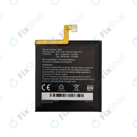 Μπαταρία για Caterpillar CAT S60, 1ICP7/57/57, 3800mAh