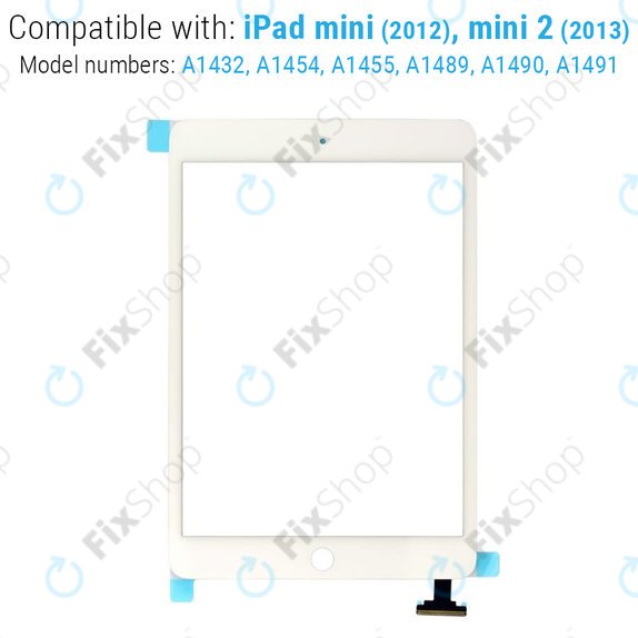 Αφής με σύνδεσμο IC για iPad Mini, Mini 2, White
