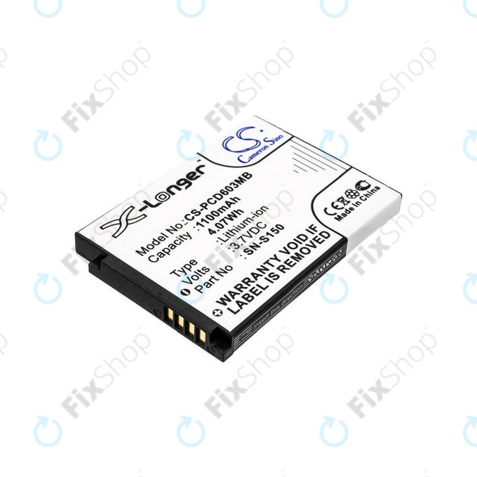 Μπαταρία για Philips SCD 603, 1100mAh, Li-ion, 3.7V, SN-S150, HQ