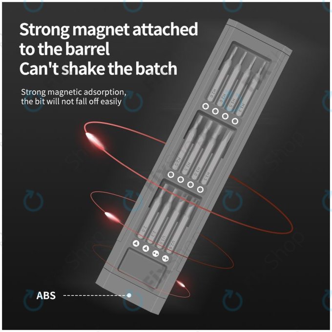 Σετ Κατσαβιδιών Ακριβείας για Επισκευή Τηλεφώνων & PC 44in1 για Kingsdun