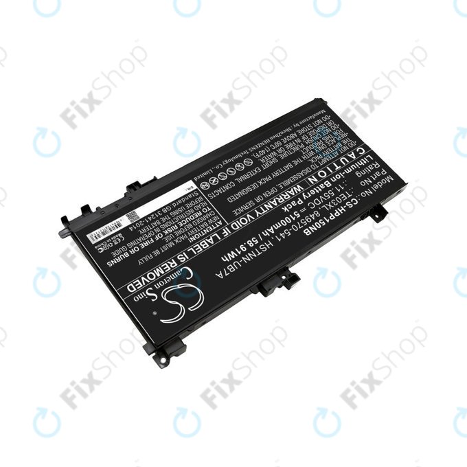 Μπαταρία για HP Omen 15, Pavilion 15, WASD 15, 5100mAh, Li-Ion, 11.55V, TE03XL, HQ