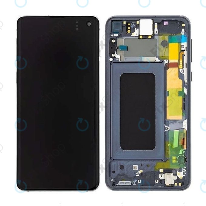 LCD Display Assembly για Samsung S10e | G970F | GH82-18852A | GH82-18836A | Prism Black | Service Pack
