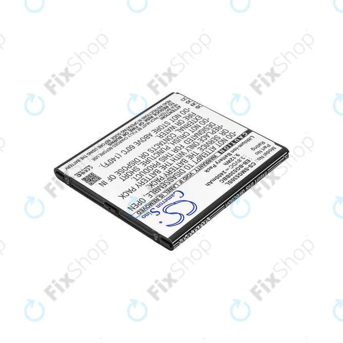 Μπαταρία για Samsung Galaxy J3, 2400mAh, Li-Ion, 3.8V, EB-BG530BBC, HQ