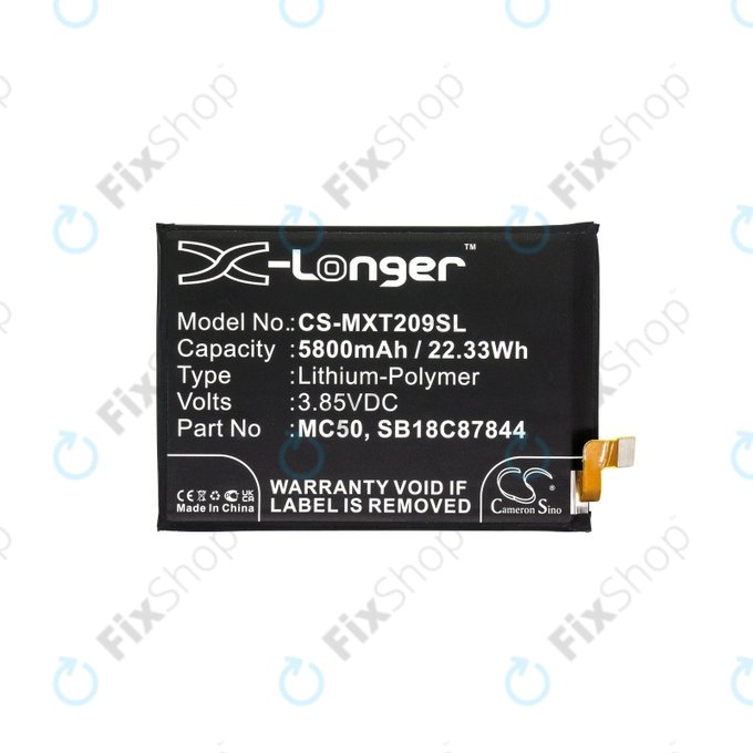Μπαταρία για Motorola Moto G9 Power, 5800mAh, Li-Pol, 3.85 V, MC50, HQ