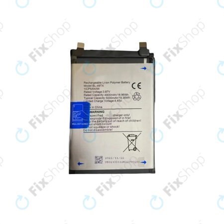 Μπαταρία για Infinix Note 30 5G X6711, 5000mAh, Service Pack