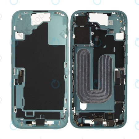 Μεσαίο πλαίσιο με μπαταρία για iPhone 16 | Green | ZD076-00683 | Genuine Apple