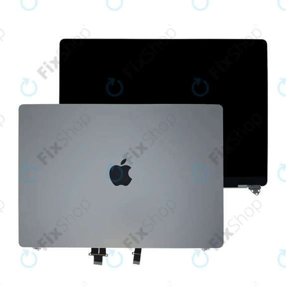 Οθόνη LCD για MacBook Pro 16" A3403 (2024), με μπροστινό γυαλί και κάλυμμα, Nano-Texture, Silver, 661-42324, Genuine Apple