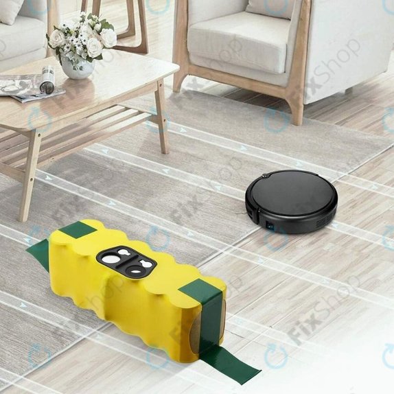 Μπαταρία για iRobot Roomba 500, 600, 700, 800, 900-series, Scooba 450, Vileda 137173, 11702, GD-Roomba-500, VAC-500NMH-33, 14.4V, 3500mAh