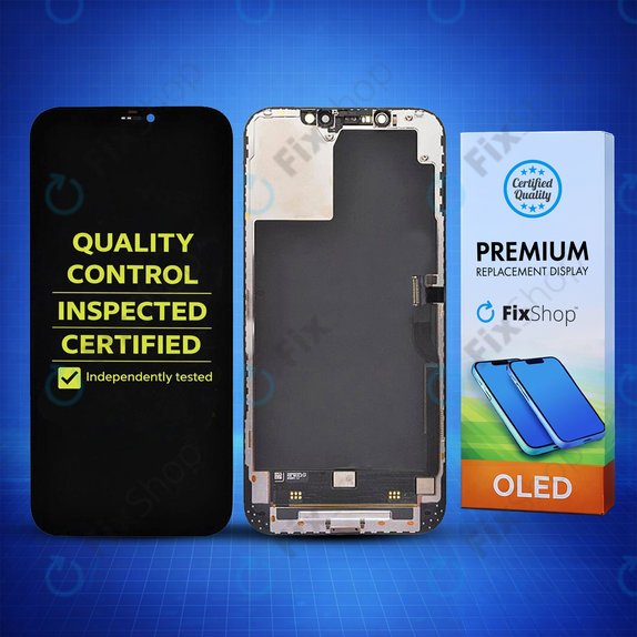 Οθόνη Hard OLED για iPhone 12 Pro Max, Αφής με πλαίσιο, FixPremium