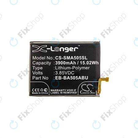 Μπαταρία για Samsung A20 A205F, EB-BA505ABN, 3900mAh, HQ