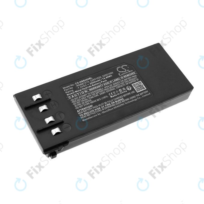 Μπαταρία για Hiab 077 Hiduo, 088CL, 095, 2000mAh, Ni-MH, 7.2V, RNBB7215, 2.250.1000, HQ