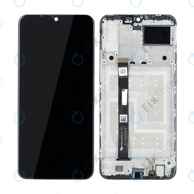 Συγκρότημα οθόνης για Lenovo K10 Note, Μαύρο, Black, Aftermarket