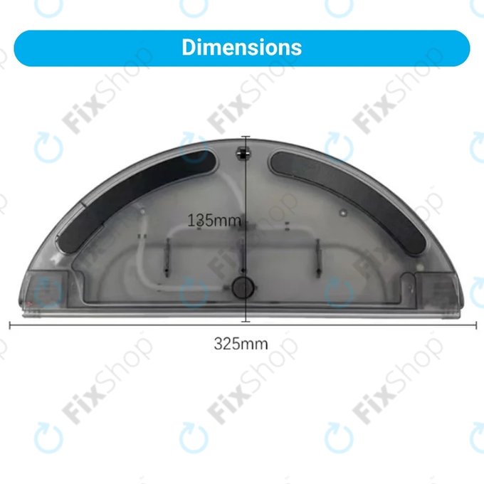 Δοχείο Νερού για Xiaomi Mi Robot Vacuum Mop 2 Pro+ (Mijia 1T)