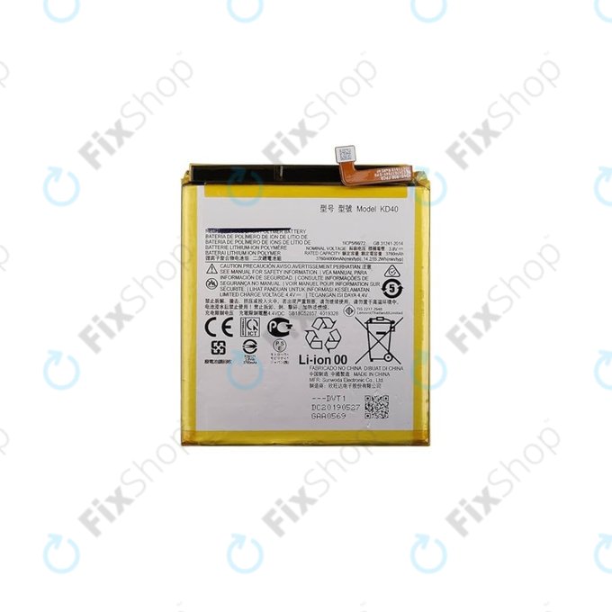 Μπαταρία για Motorola Moto G8 Plus, SB18C52857, KD40, 4000mAh, Service Pack