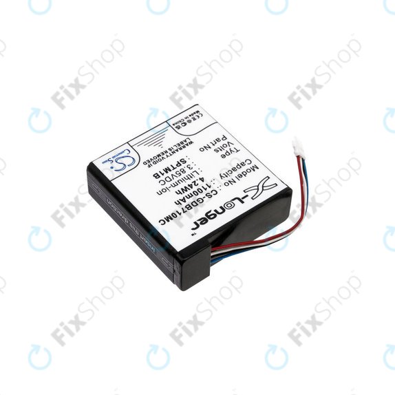 Μπαταρία για Gopro Hero 7 Silver, White, 1100mAh, Li-Ion, 3.85V, SPTM1B, HQ