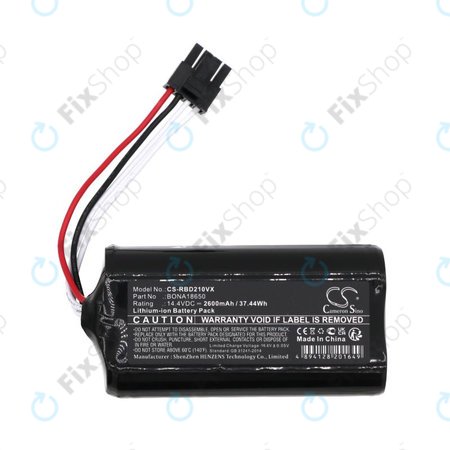 Μπαταρία για RobZone Duoro Xcontrol 2, BONA18650, 2600mAh, Li-Ion, 14.4V, HQ