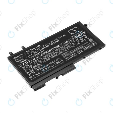 Μπαταρία για Dell Latitude 5400, Inspiron 7591 2-in-1, 3500mAh, Li-Ion, 11.4V, XV8CJ, HQ