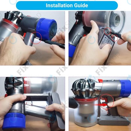 Μπαταρία για Dyson V7, 968670-02, 968670-03, 21.6V, 3000mAh