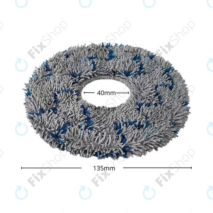 Πανί Σφουγγαρίστρας (Πλενόμενο) για Ecovacs Deebot T-series | X-series