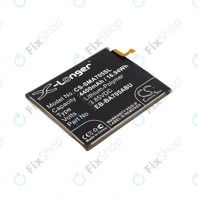 Μπαταρία για Samsung A70 A705F, 4400mAh, Li-Pol, 3.85 V, EB-BA705ABU, HQ