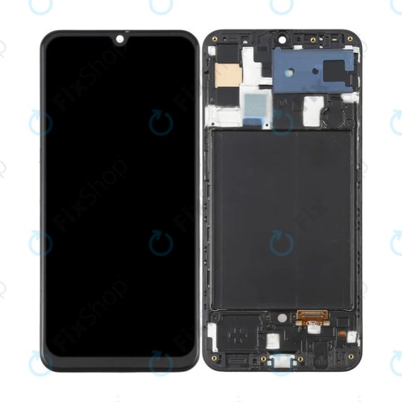 Συγκρότημα οθόνης για Samsung A50, A505F, Black