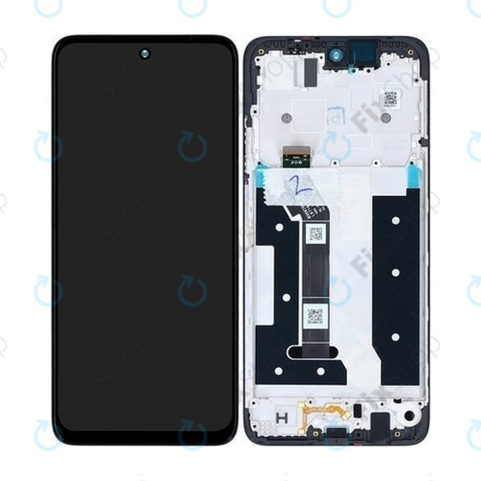 LCD Display Assembly για Motorola Moto G35 5G | 5D68C28856 | Μαύρο, Black | Service Pack