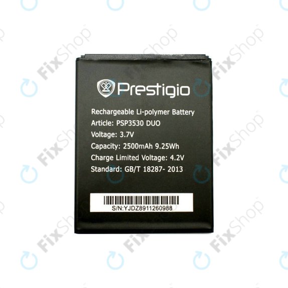 Μπαταρία για Prestigio Muze D3, PSP5530, PSP3530 DUO, 2500mAh