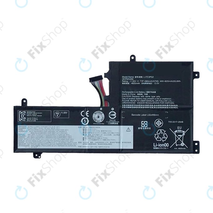 Battery για Lenovo Legion 5 | 15ICH-1060 | L17C3PG2 | 4965mAh | 77055506 | Service Pack