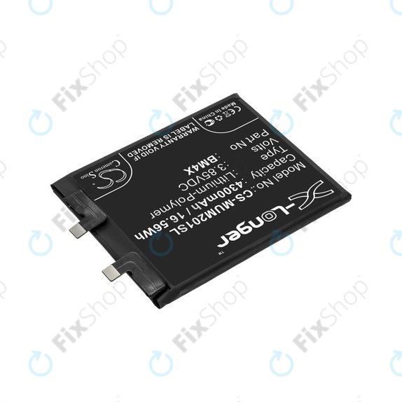 Μπαταρία για Xiaomi Mi 11, 4300mAh, Li-Pol, 3.85 V, BM4X, HQ