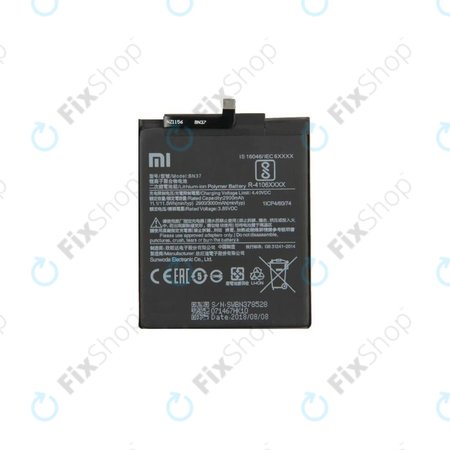Μπαταρία για Xiaomi Redmi 6, 6A, 46BN37W02093, BN37, 3000mAh, Service Pack