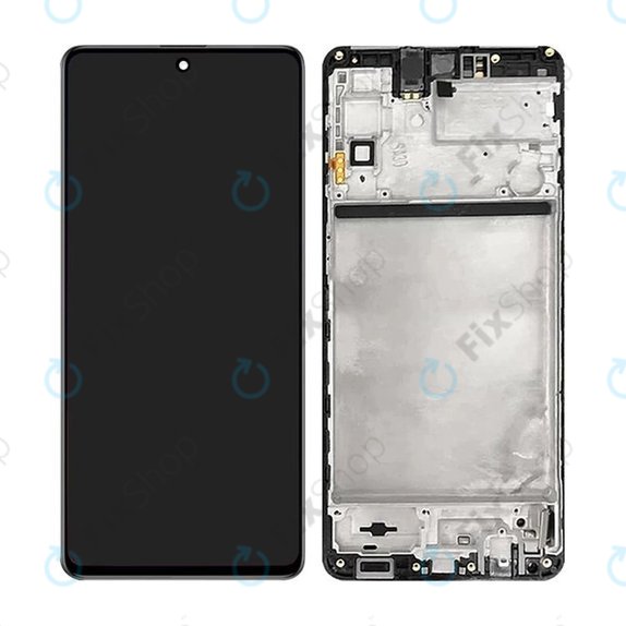 Συγκρότημα οθόνης για Samsung M51, M515F, Celestial Black