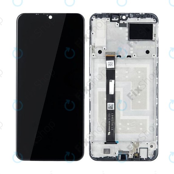 Συγκρότημα οθόνης για Lenovo K10 Note, Μαύρο, Black, Aftermarket