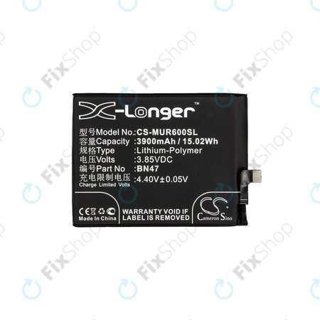 Μπαταρία για Xiaomi Mi A2 Lite (Redmi 6 Pro), BN47, 3900mAh, HQ