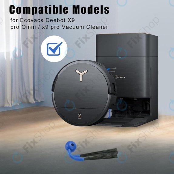 Πλαϊνή βούρτσα, 2 τεμ. για Ecovacs Deebot X9 Pro Omni, X9 Pro