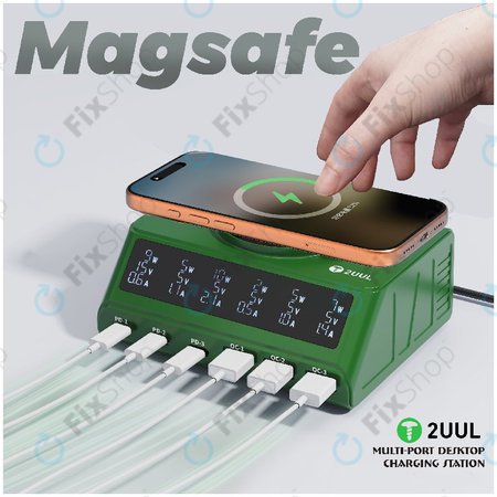 Επιτραπέζιος φορτιστής πολλαπλών θυρών, 2UUL PC11