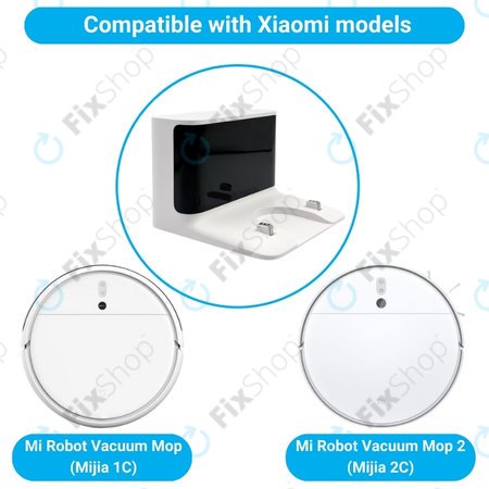 Σταθμοί Φόρτισης για Xiaomi Mi Robot Vacuum Mop | Mijia 1C | 2 | Mijia 2C