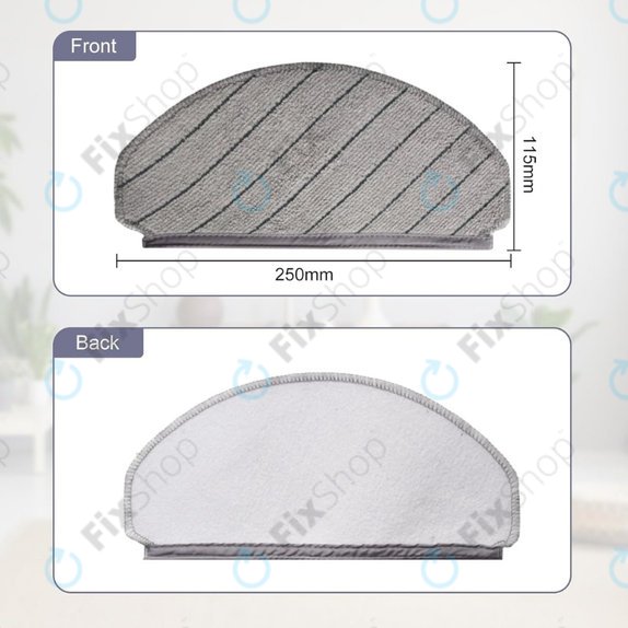 Πανί σφουγγαρίστρας, 2 τεμ. για Ecovacs Deebot N20, N20 Plus, N20 Pro Plus