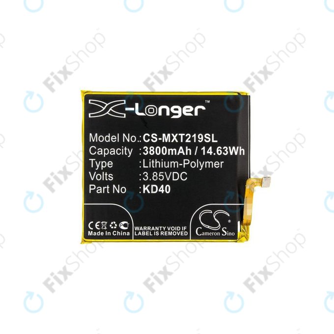 Μπαταρία για Motorola Moto G8 Plus, KD40, 3800mAh, HQ