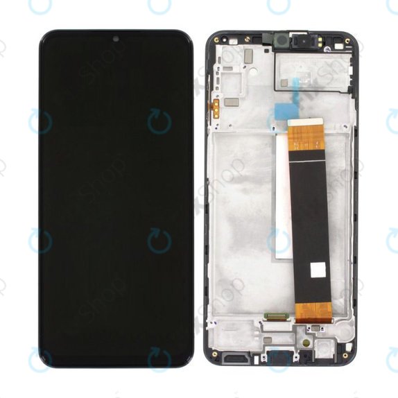 Συγκρότημα οθόνης για Samsung M23 5G, M236B, Black, Aftermarket