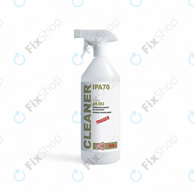 Ισοπροπανόλη 70%, 1000 ml, με ψεκαστήρα, Cleanser IPA