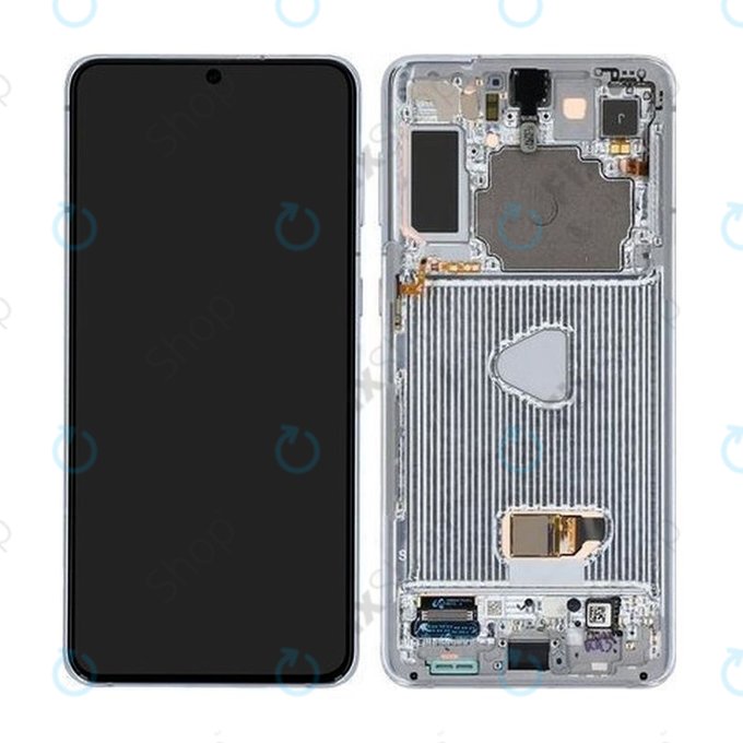 LCD Display Assembly για Samsung S21 Plus | G996B | Phantom Silver | Service Pack