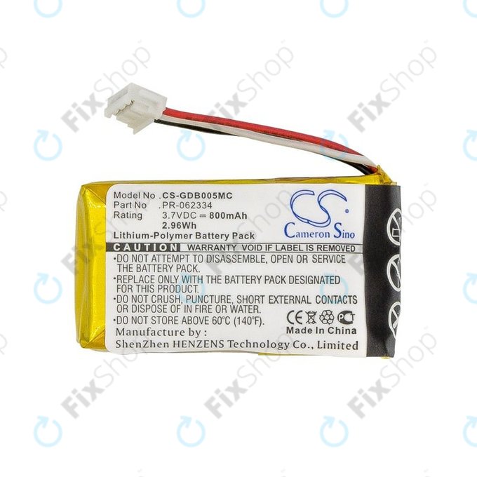 Μπαταρία για GoPro Hero +, 800mAh, Li-Polymer, 3.7V, PR-062334, HQ