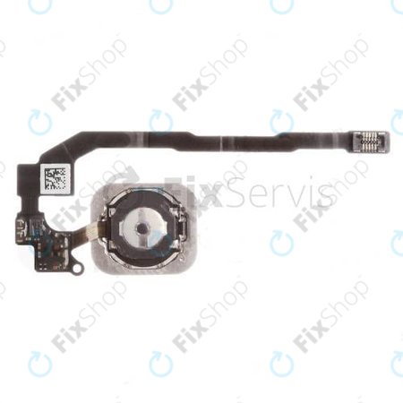 Κουμπί Αρχικής Οθόνης + Καλώδιο Flex για iPhone 5S | SE | Χρυσό | Gold