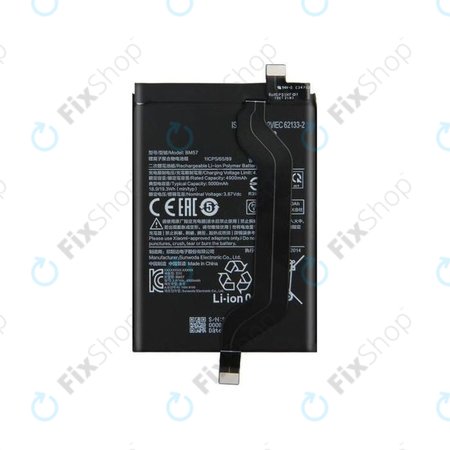 Μπαταρία για Xiaomi Redmi Note 10 Pro 5G, BM57, 5000mAh