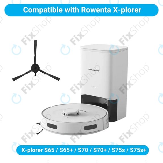 Πλαϊνή βούρτσα, 2 τεμ. για Rowenta X-plorer S65, S65+, S70, S70+, S75s, S75s+