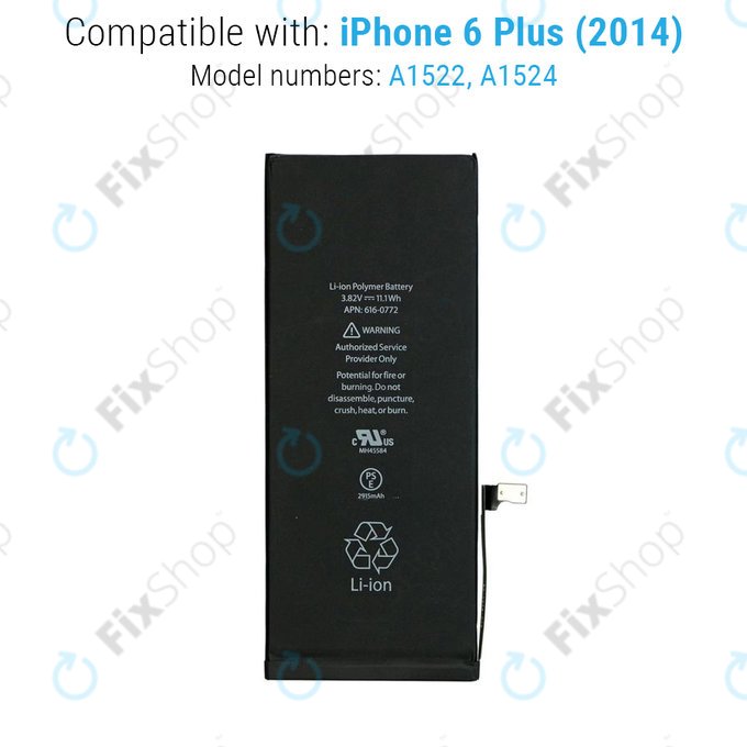 Battery για Apple iPhone 6 Plus | 2915mAh